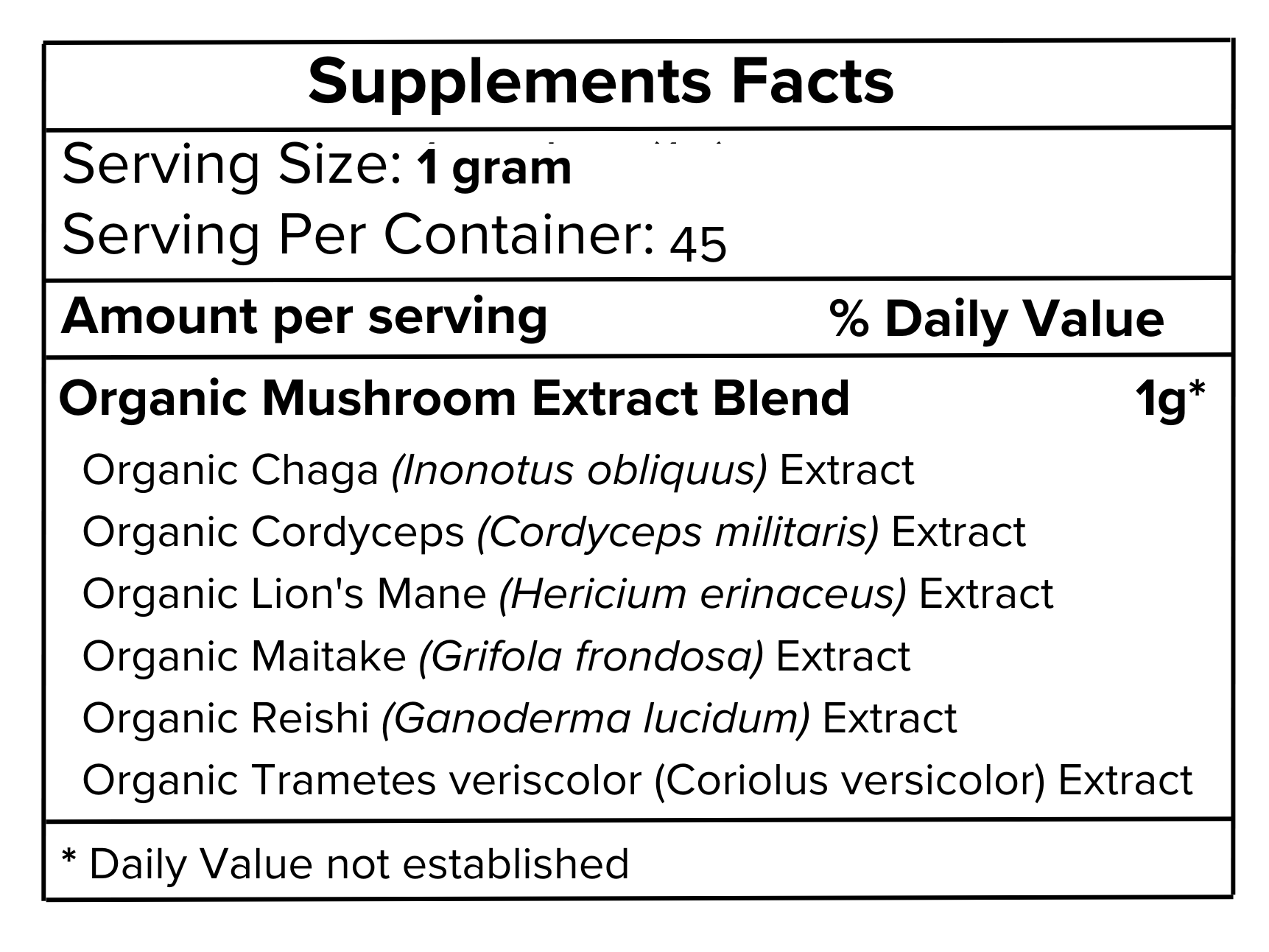 Synerqi Supplements Facts